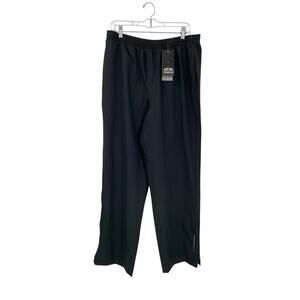 NWT Sun Mountain Monsoon Golf Pants Mens Large Waterproof Lower Leg Zippers